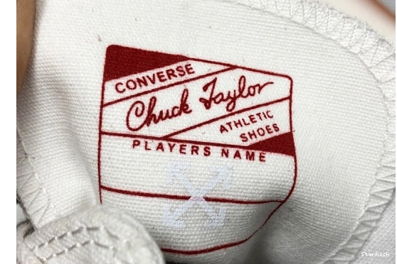 Black O-W 163892C White Converse 2.0 X 1223